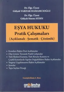 Eşya Hukuku Pratik Çalışmalar