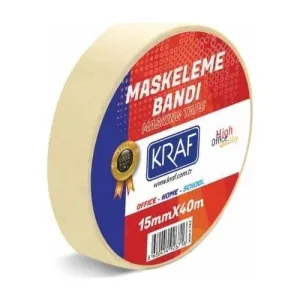 KRAF MASKELEME BANDI 15mm x 40m 4015G
