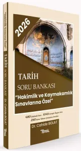 Temsil Yayınları 2026 Hakimlik Kaymakamlık Tarih Soru Bankası