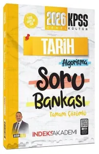 İndeks Akademi 2026 KPSS Tarih Algoritma Soru Bankası Çözümlü