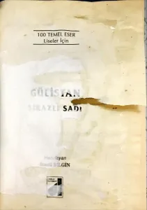 Gülistan- Şirazlı Sadi