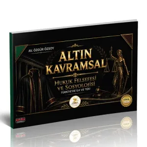 Savaş Yayınları 2026 HUKAL Altın Kavramsal Hukuk Felsefesi ve Sosyolojisi
