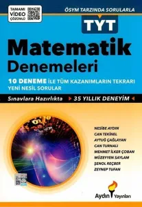 Aydın Yayınları TYT Matematik 10 lu Denemeleri