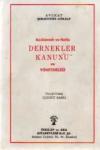 Dernekler Kanunu ve Yönetmeliği