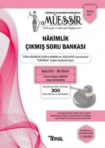 Hakimlik Çıkmış Soru Bankası Maliye - İktisat
