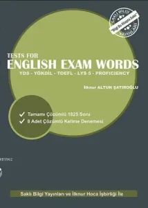 Tests for English Exam Words
