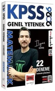 Yargı Yayınları 2026 KPSS Genel Yetenek Tamamı Çözümlü Matematik 22 Deneme