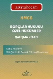 HMGS - Borçlar Hukuku Özel Hükümler Çalışma Kitabı