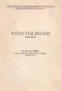 Yönetim Bilimi ( Temel İlkeler )