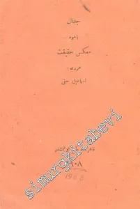 OSMANLICA: Cidal yahud Ma'kes - ı Hakikat -