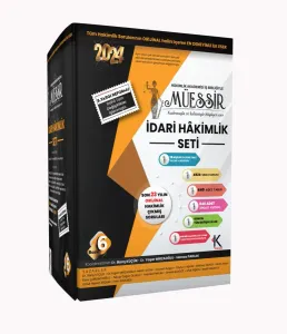 Müessir İdari Hâkimlik Soru Bankası 2024