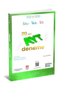 ÜÇDÖRTBEŞ AYT BİYOLOJİ 20 li DENEME