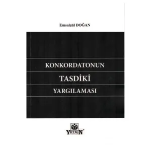 Konkordatonun Tasdiki Yargılaması