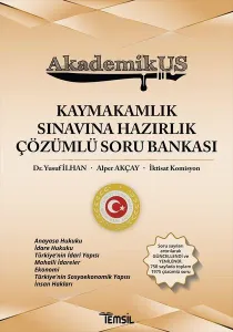 AkademikUS Kaymakamlık Sınavına Hazırlık Çözümlü Soru Bankası