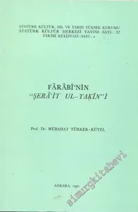 Farabi'nin Şeraitu'l-Yakin'i -        1990