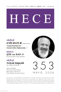 Hece Dergisi Sayı: 353 (Mayıs 2026)
