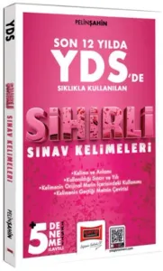 Yargı Yayınları YDS İçin Son 12 Yılda Sıklıkla Kullanılan Sihirli Sınav Kelimeleri