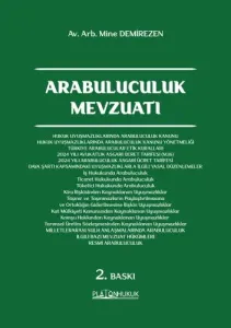 Arabuluculuk Mevzuatı