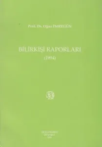 Bilirkişi Raporları ( 1994 )