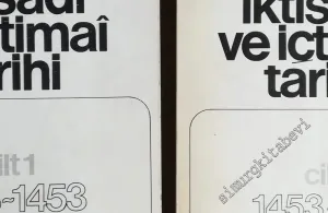 Türkiye'nin İktisadi ve İçtimai Tarihi 1 - 2 -