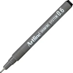 Artline Drawing System Çizim Kalemi 0.6 Siyah