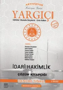 İdari Hakimlik Çözüm Kitapçığı Deneme Sınavı