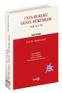 Ceza Hukuku Genel Hükümler Ders Kitabı