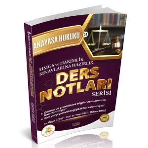 HUKAL HMGS Hakimlik  Anayasa Hukuku Ders Notları