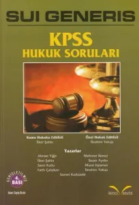 Suı Generıs KPSS Hukuk Soruları