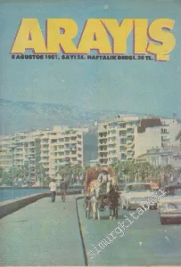 Arayış Haftalık Dergi - Sayı: 25      Ağustos