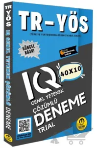 Tasarı TR YÖS 40x10 Çözümlü Deneme 2025