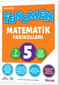 FENOMEN 5. SINIF MATEMATİK FASİKÜLLERİ (TOPLAM
7 FASİKÜL)