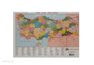 Yapboz 12 - Türkiye Haritası