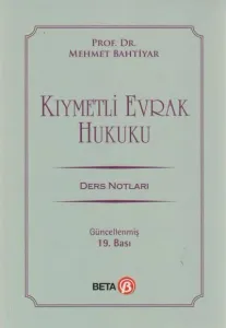 Kıymetli Evrak Hukuku