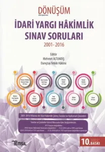 İdari Yargı Hakimlik Sınav Soruları 2001-2016