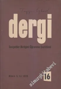 Dergi - Sovyetler Birliğini Öğrenme Enstitüsü - Sayı: 16    Yıl: 5   1959
