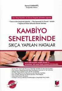 Kambiyo Senetlerinde Sıkça Yapılan Hatalar