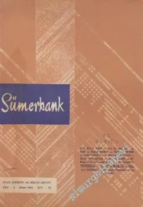 Sümerbank Aylık Endüstri ve Kültür Dergisi - Sayı: 22  2    Nisan