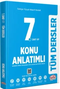 Editör 7. Sınıf Tüm Dersler Konu Anlatımlı Maarif Model 2027