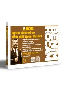 Benim Hocam - 2026 - AGS Eğit Tem ve Türk milli Eğt Sis Ders not - Sabri Zahit