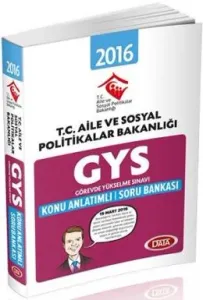 Data 2016 GYS Konu Anlatımlı Soru Bankası