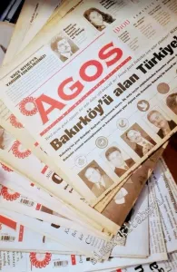 Agos Haftalık Siyasi Aktüel Gazete 15 Sayı ( Sayı 9 - 31 Mayıs 1996  - Sayı 576 - 13 Nisan 2007 ) -
