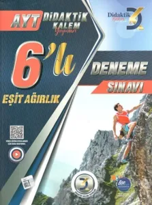 Didaktik Kalem Yayınları AYT Eşit Ağırlık 6'lı Deneme Sınavı