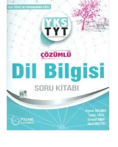 KAMPANYALI Palme Yayınları TYT Dil Bilgisi Çözümlü Soru Kitabı