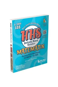 MUBA 8.Sınıf MATEMATİK HAFTALIK HASAT SORULARI