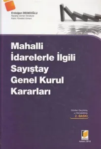 Mahalli İdarelerle İlgili Sayıştay Genel Kurul Kararları