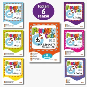 Kurmay ELT 4. Sınıf Fenomen Çocuk Matematik Fasiküllleri (6 Fasikül)