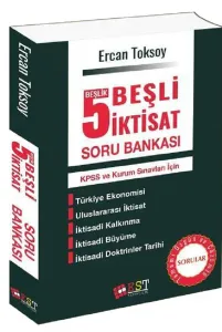 EST Yayınları KPSS A Grubu Beşli İktisat Soru Bankası Çözümlü