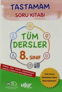 Ugur 8. Sınıf Tüm Dersler Tastamam Soru Kitabı
