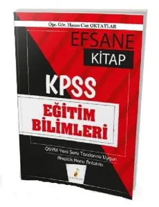 SÜPER FİYAT KPSS Eğitim Bilimleri Efsane Kitap Konu Anlatımlı